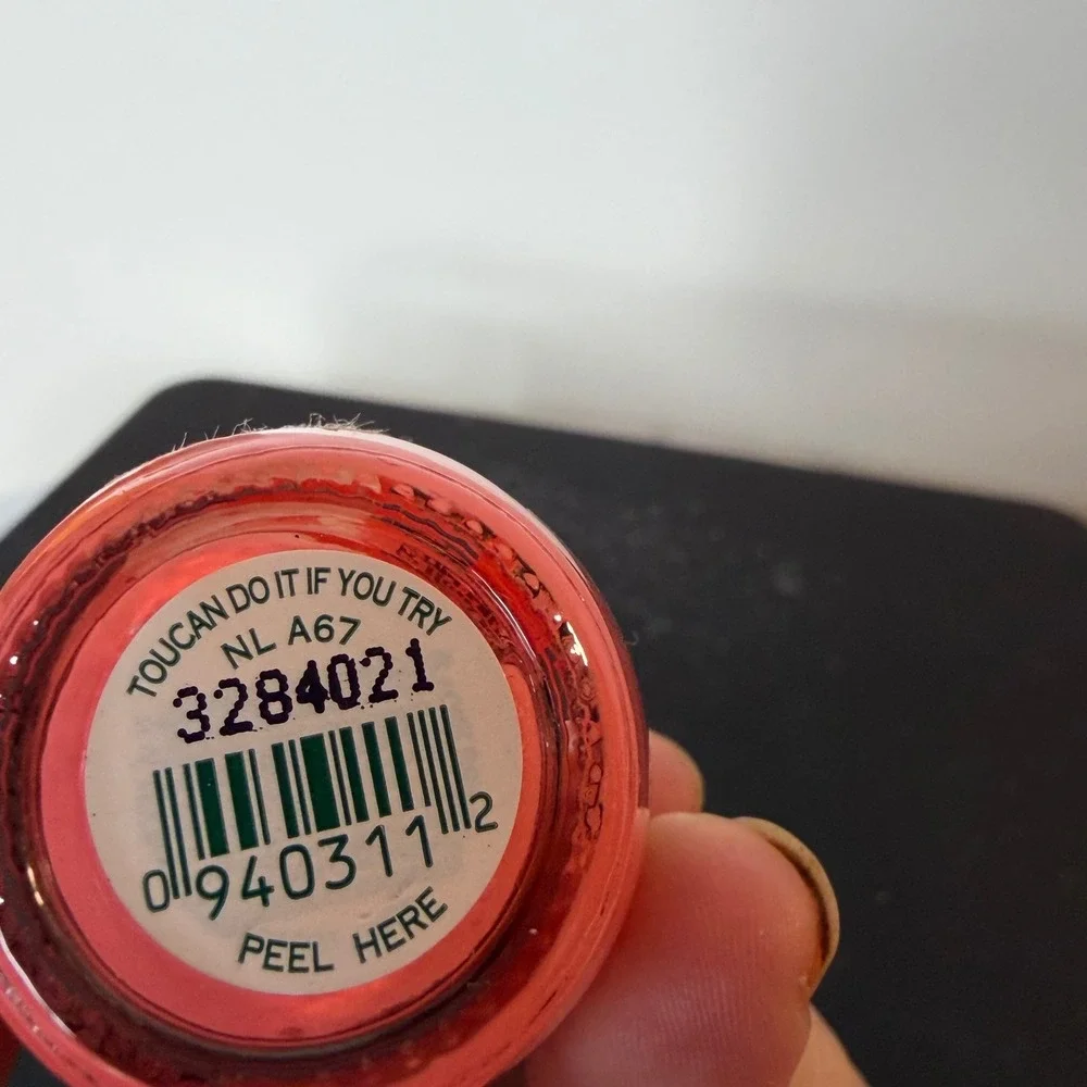 OPI Nail Lacquer Toucan Do It If You Try NL A67 Coral Pink Polish 0.5oz 15mL